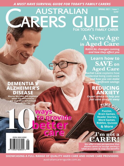 Title details for Australian Carers Guide SA/ NT by PAK Allied Media - Available